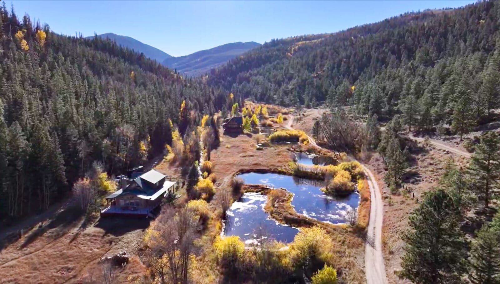 Silver Creek Cabin For Sale Saguache Colorado M4 Ranch Group
